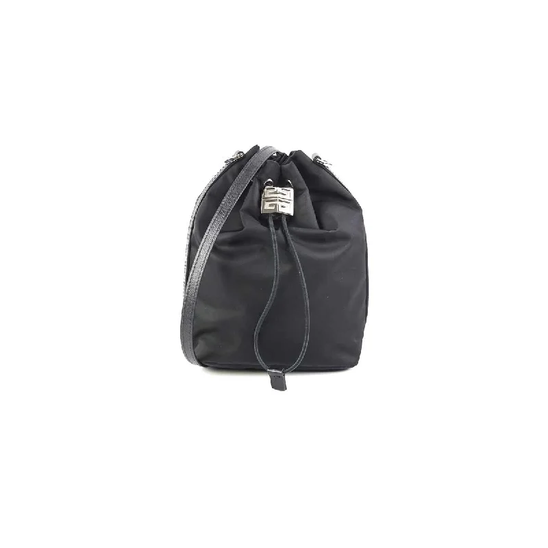 Laptop Handle Bags for Business -Givenchy 4G Bucket Bag Black