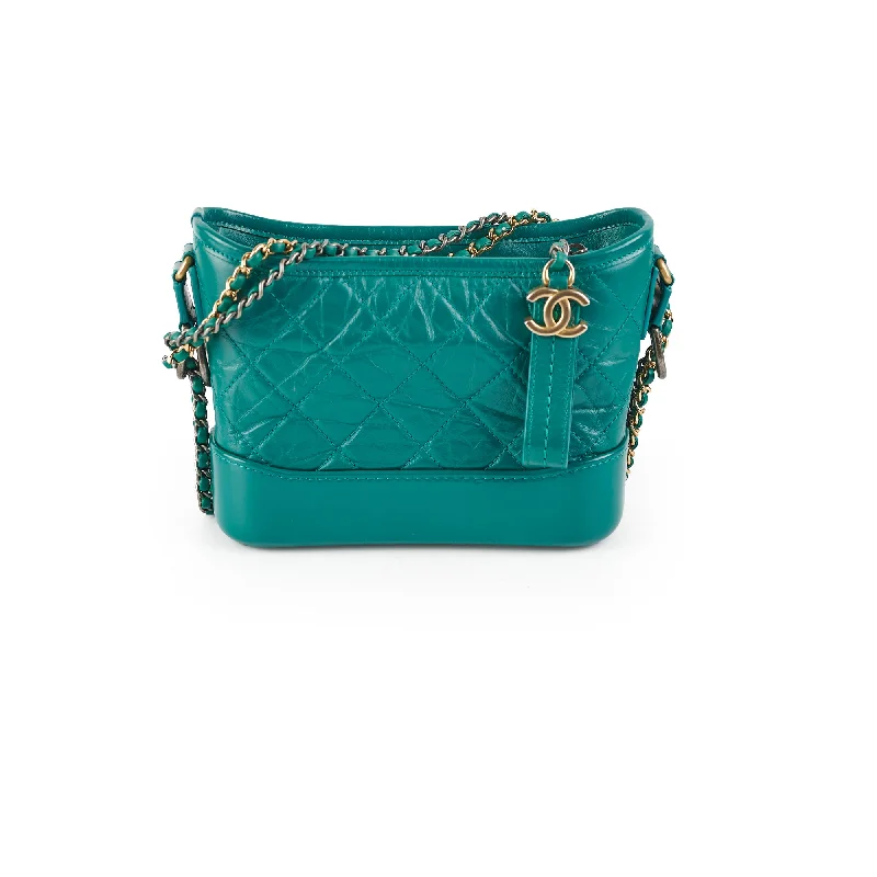 Classic Handle Bags for Forever -Chanel Small Gabrielle Green - Series 29