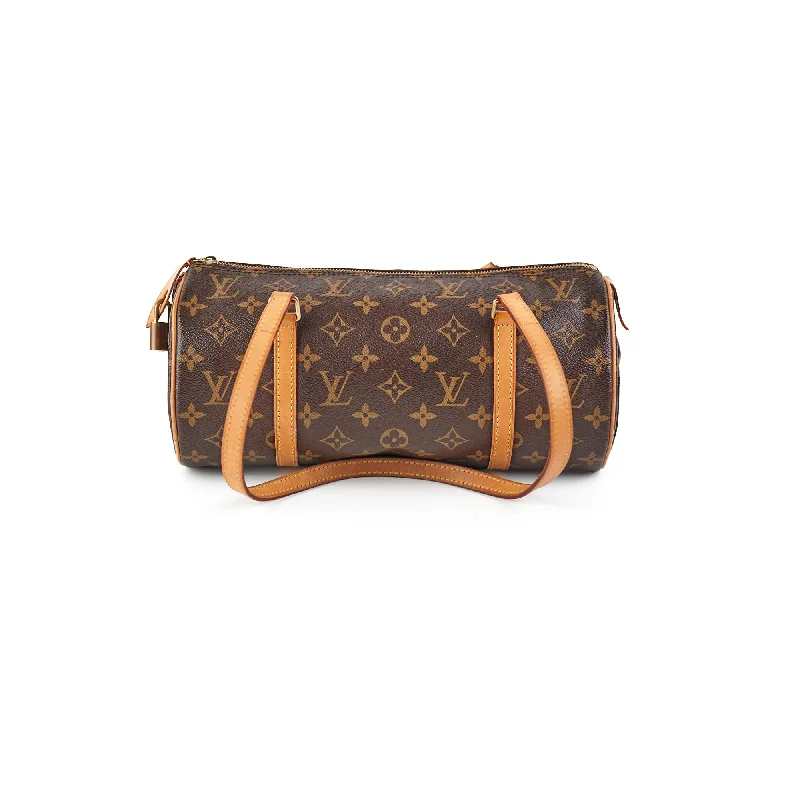 Matte Handle Bags for Elegance -Louis Vuitton Papillon 30 Monogram Shoulder Bag