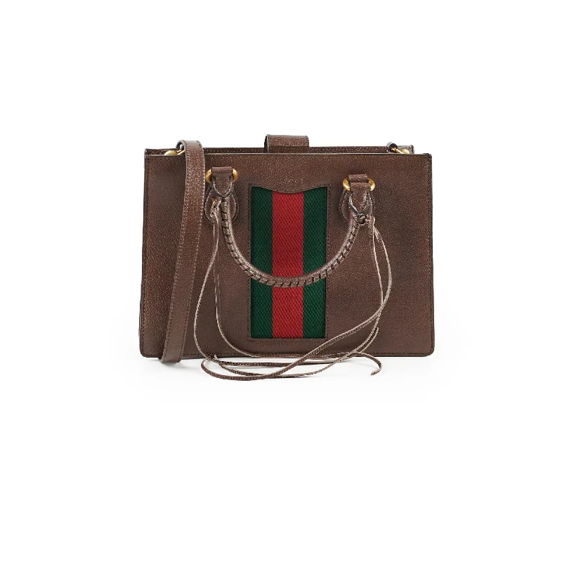 Debossed Handle Bags for Design -Gucci Top Handle Tote Bag Calfskin