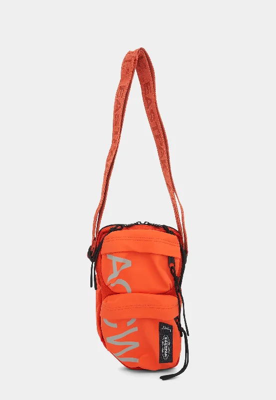 Versatile reversible tote bags for multiple looks in one bag for style flexibility -A COLD WALL Eastpak Camo Pouch Rich - Orange/Light Grey