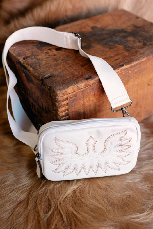 Pearl Handle Bags for Elegance -Ariat Casanova Bum Bag [White]