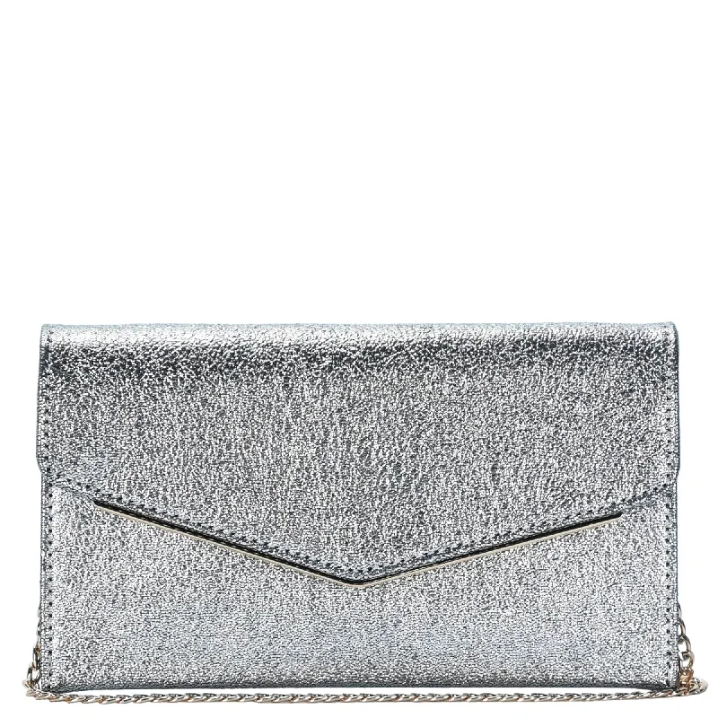 Small Handle Bags for Essentials -BGW47132 Sharice Envelope Clutch With Chain Strap