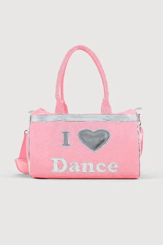 Stylish striped tote bags in nautical patterns for summer vibes and beach days -Bloch I Love Dance Bag