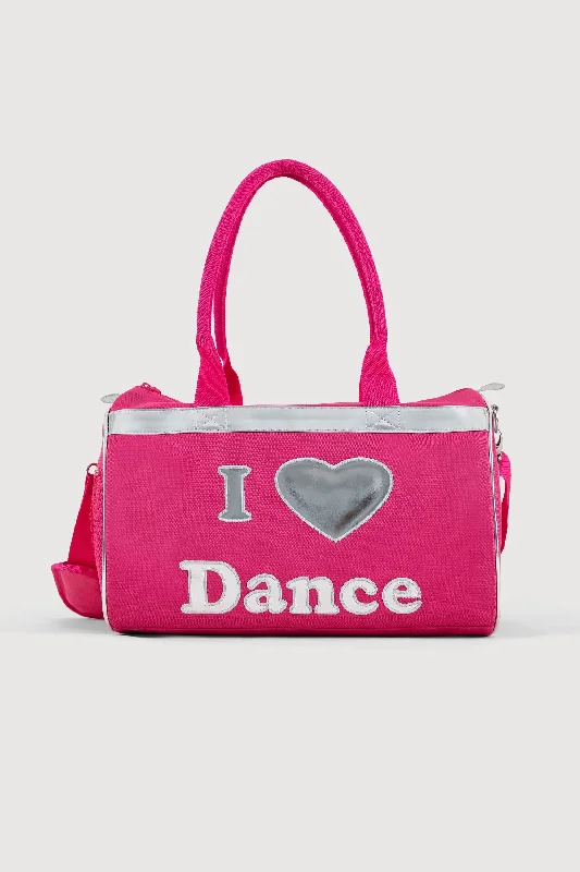 Travel-friendly tote bags with roomy interiors for quick trips and weekend getaways -Bloch I Love Dance Bag