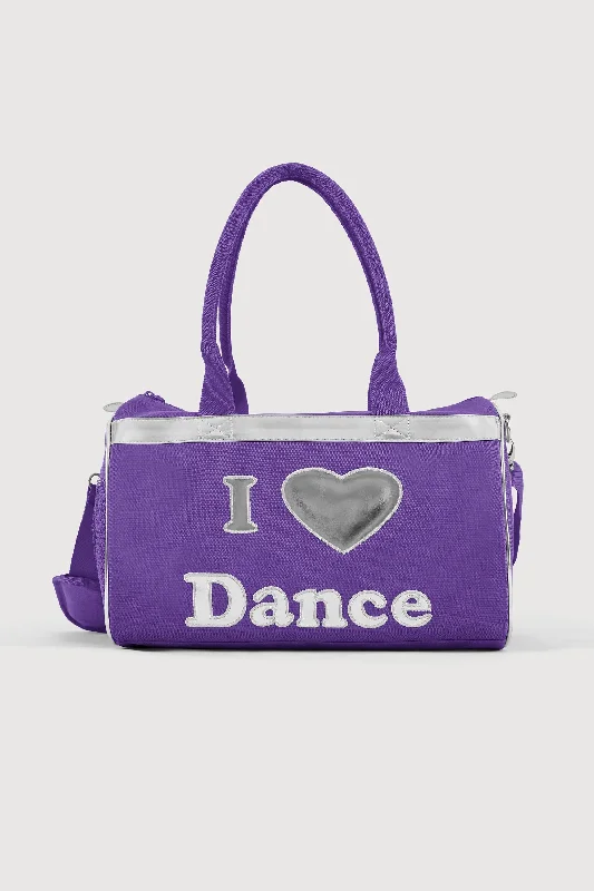 Sturdy leather tote bags with metal accents for a sophisticated and polished appearance -Bloch I Love Dance Bag