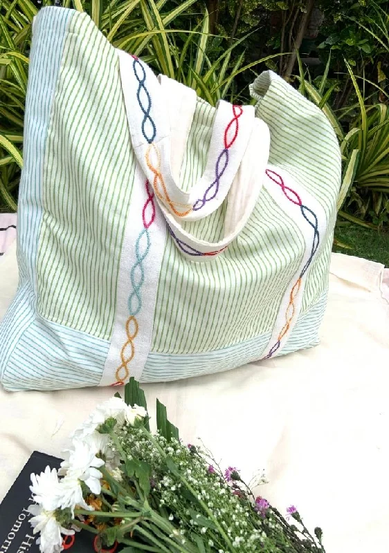 Versatile tote bags with zippered closures for added security and convenience -Bountiful Bag