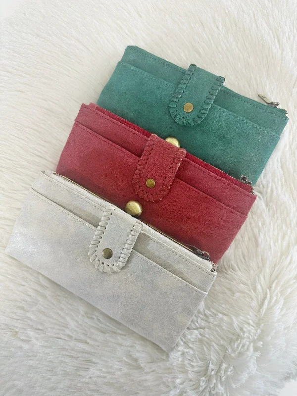 Vintage Handle Bags with Charm -BP207 Grace Crossbody Clutch Wallet