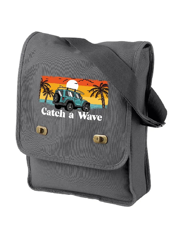 Foldable tote bags for easy storage when not in use for convenience -Catch a Wave Field Bag