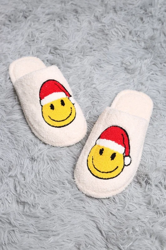 Black Handle Bags for Formal -JCL4205-02 Super Lux Smiley Santa Slippers