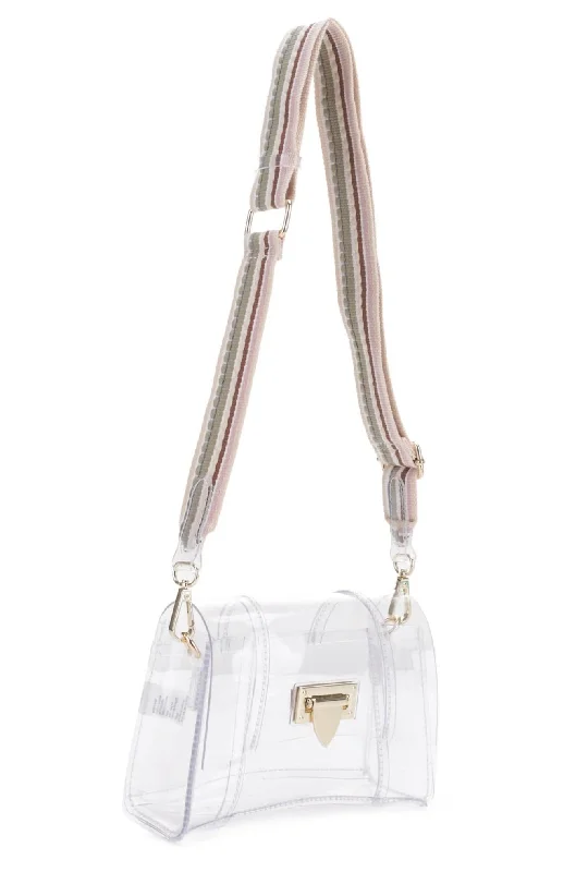 Affordable Handle Bags for All -CR20415 Selena Clear Crossbody Bag