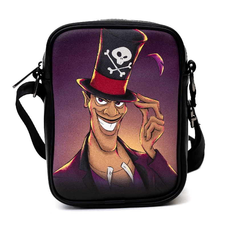 Fabric Bow Handle Bags -Disney Villains Dr Facilier Crossbody Deluxe Crossbody Bag