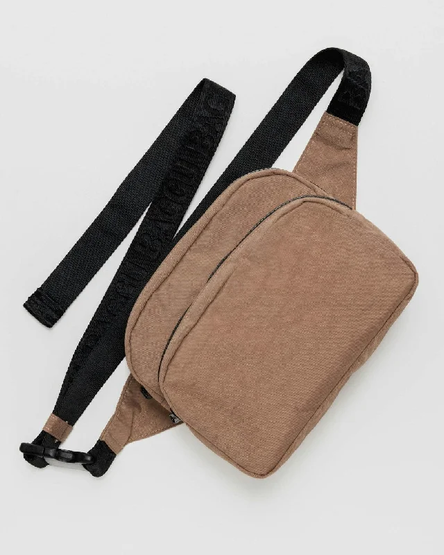 Multi-purpose tote bags for both casual outings and work use with versatile styles -Fanny Pack - Cocoa