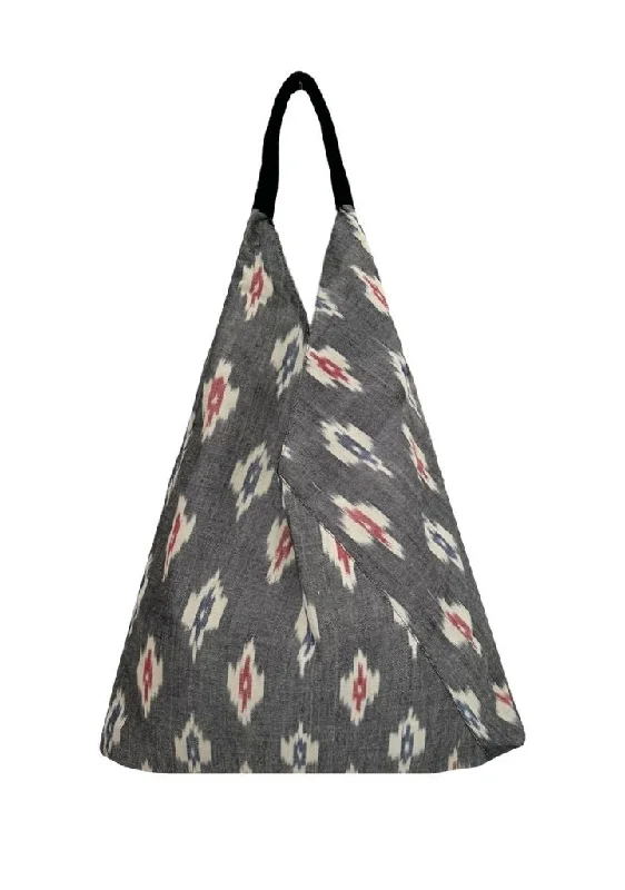 Compact tote bags for lightweight, everyday carrying with just the essentials -Ikat Shoulder Bag