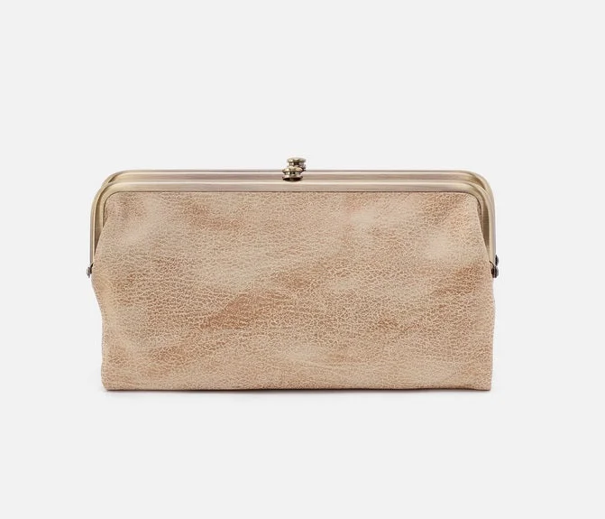 Waterproof Handle Bags for Rain -Lauren Clutch-Wallet in Gold Leaf