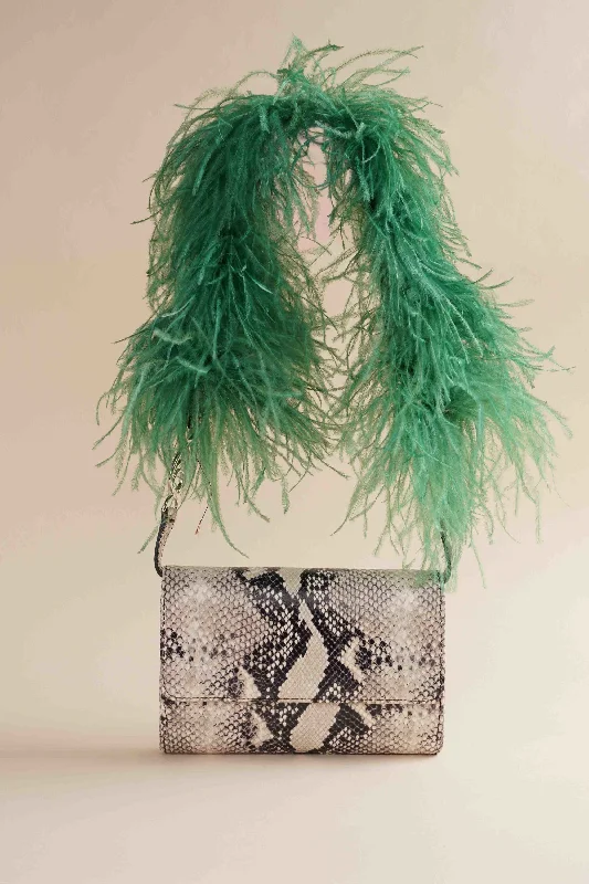 Matte Handle Bags for Elegance -Lijadu Bird Bag in Cactus