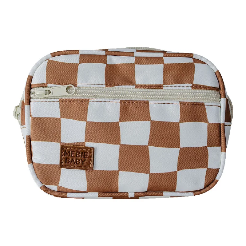 Rust Wavy Checkered