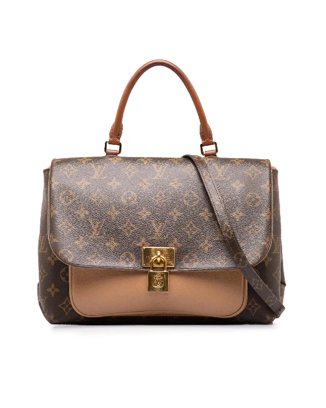 Sturdy leather tote bags with metal accents for a sophisticated and polished appearance -Louis Vuitton Pochette Metis Monogram Canvas Messenger Bag