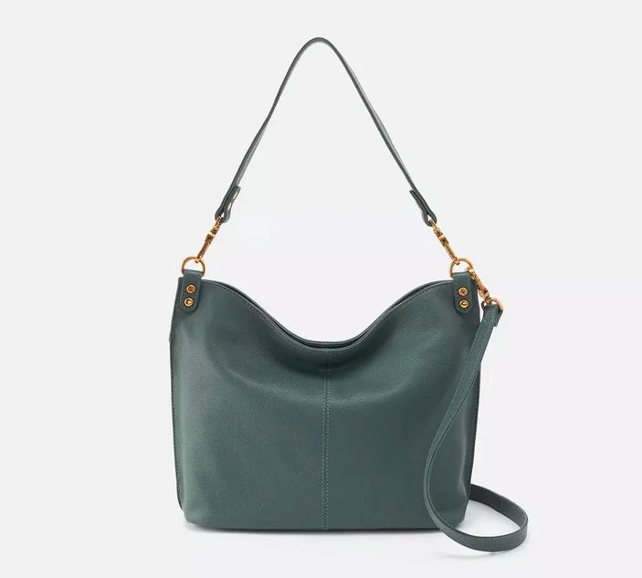 Wool Handle Bags for Winter -Pier Shoulder bag in Sage Leaf