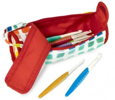 Practical tote bags with water-resistant coating for all-weather use and convenience -Prym Crochet Hook Roll