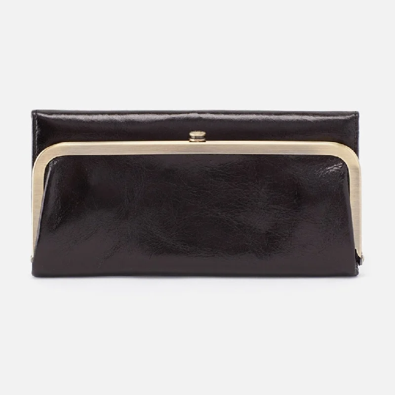 Leatherette Handle Bags for Imitation -Rachel Wallet / Black