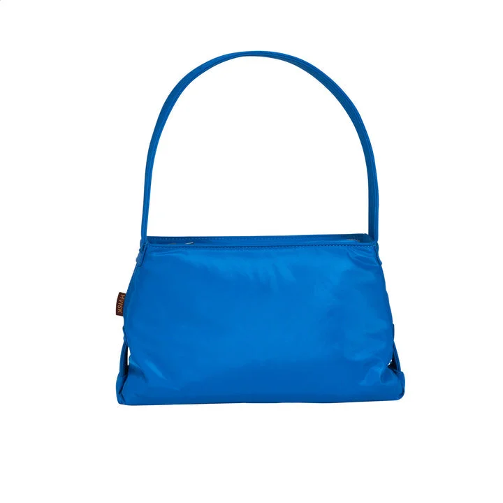 High-quality vegan leather tote bags with a sleek, cruelty-free design -Scape Matte Twill - Wintery Blue