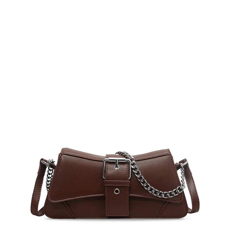 Square Handle Bags for Sophistication -The Lena Shoulder Bag