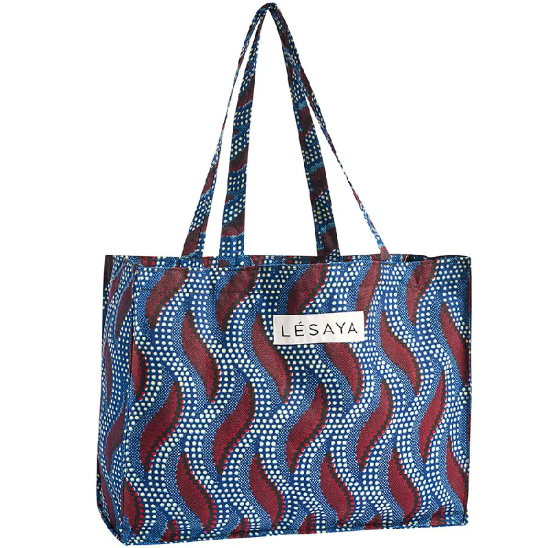 Reusable grocery tote bags with colorful designs for environmentally friendly shopping trips -MARKET BAG „SUSANNE"