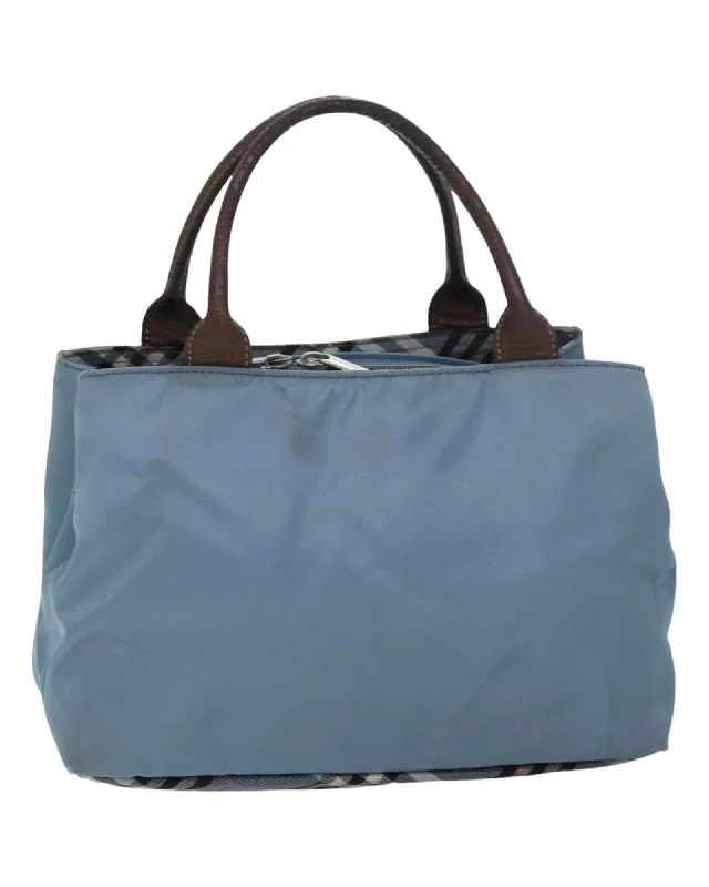 Beach-ready tote bags with large compartments for carrying towels, sunscreen, and essentials -Nylon Hand Bag with Handle Drop