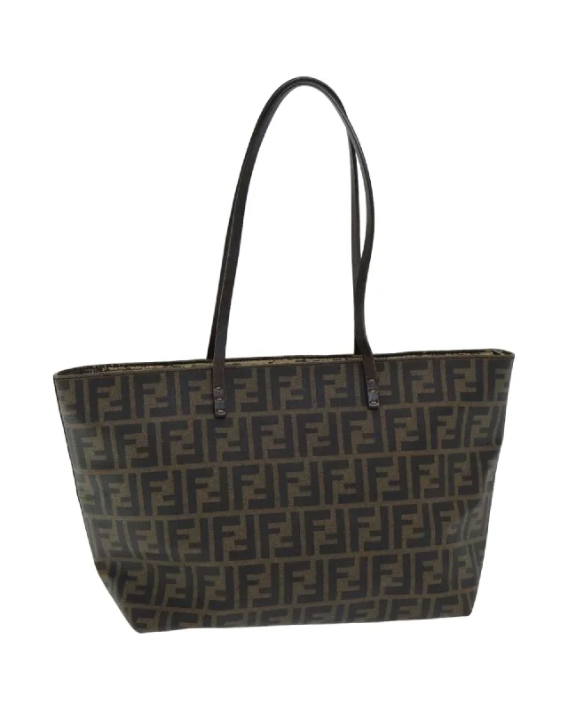 Modern and sleek black tote bags with minimalist styles for versatile fashion choices -Zucca Canvas Tote Bag