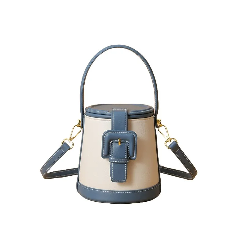 Earth-tone suede crossbody bags complementing autumn wardrobes -Chic Box-Shaped genuine leather Crossbody Bag