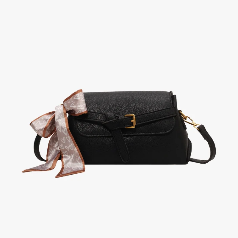 Eco-leather crossbody bags mimicking real hide sustainably -Emily Crossbody Bag