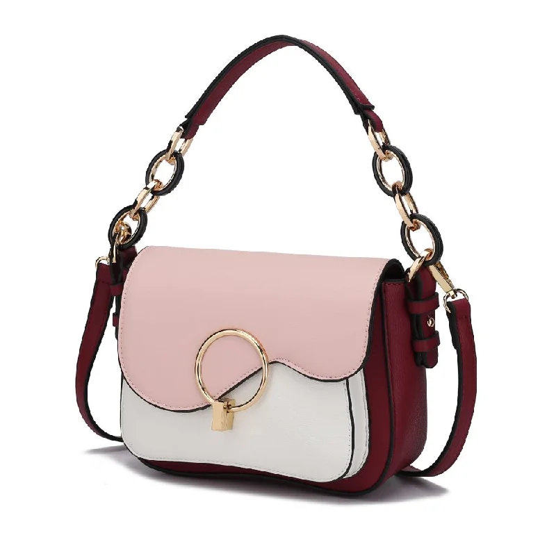 Roomy hobo crossbody bags for relaxed weekend vibes -Fantasia Solid Crossbody Handbag