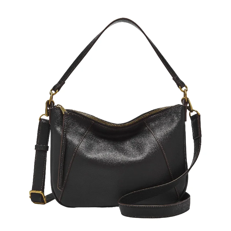 Convertible clutch crossbody bags for versatile styling options -Fossil Women's Skylar Leather Crossbody