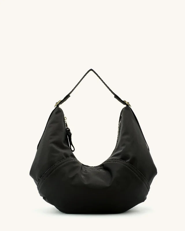 Tiny coin crossbody bags for minimal accessory lovers -*PRE-ORDER*  Hammock Bag - Black