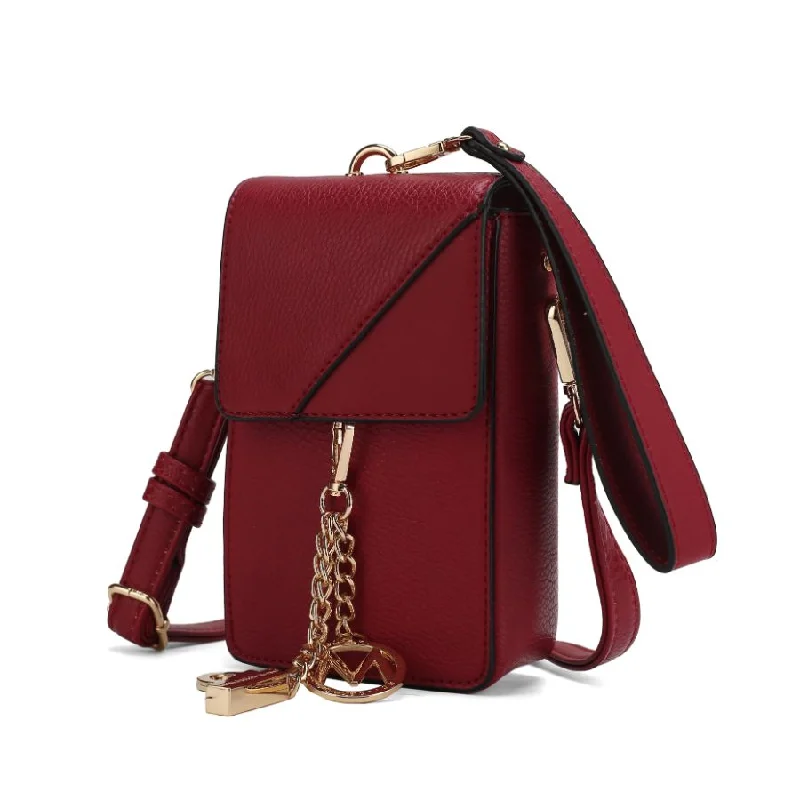 Spacious vegan crossbody bags for eco-conscious fashion lovers -Hannah Crossbody & Wristlet Handbag