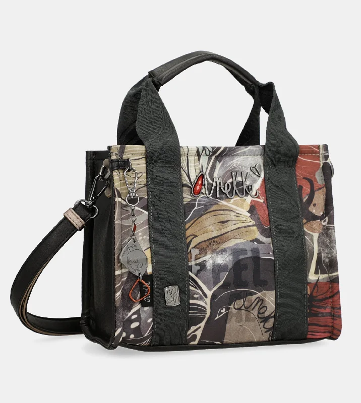 Recycled fabric crossbody bags for sustainable style seekers -Imaginary short handle bag