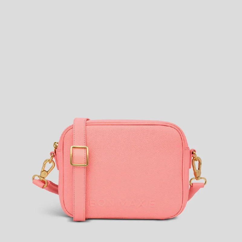 Roomy hobo crossbody bags for relaxed weekend vibes -Sidekick Crossbody Bag -- Electric Peach