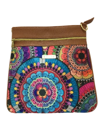 Vibrant turquoise crossbody bags popping against neutral outfits -Flores Pop - Lia