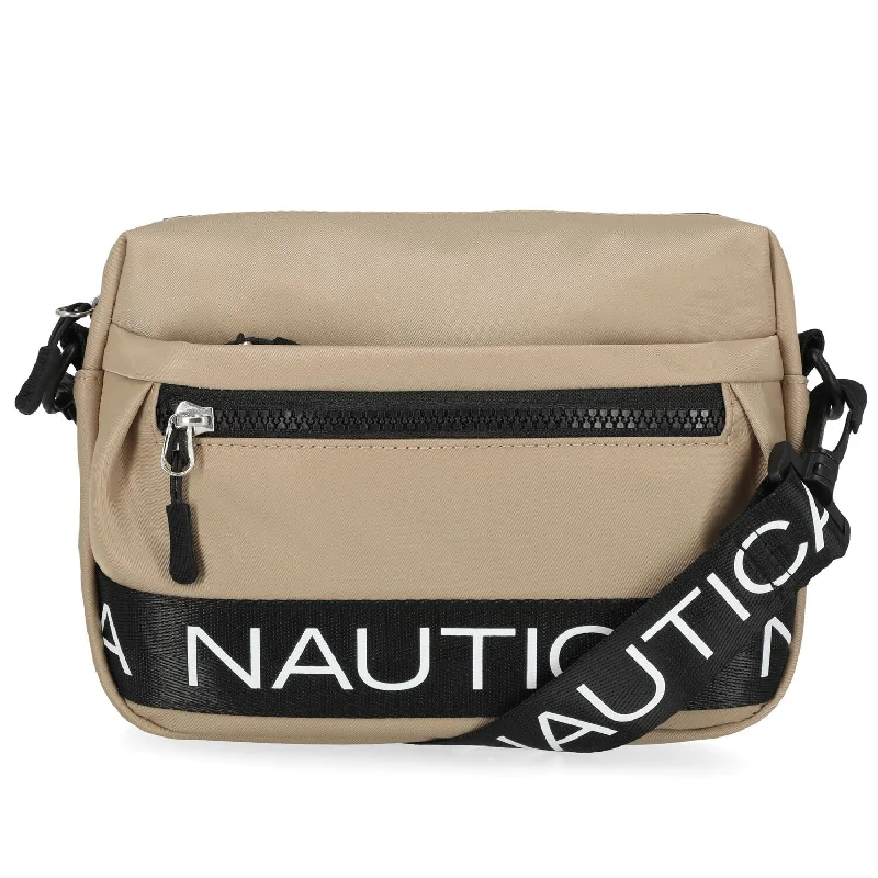 Sleek microfiber crossbody bags resisting stains and wear -Nautica Convertible Belt Bag Crossbody