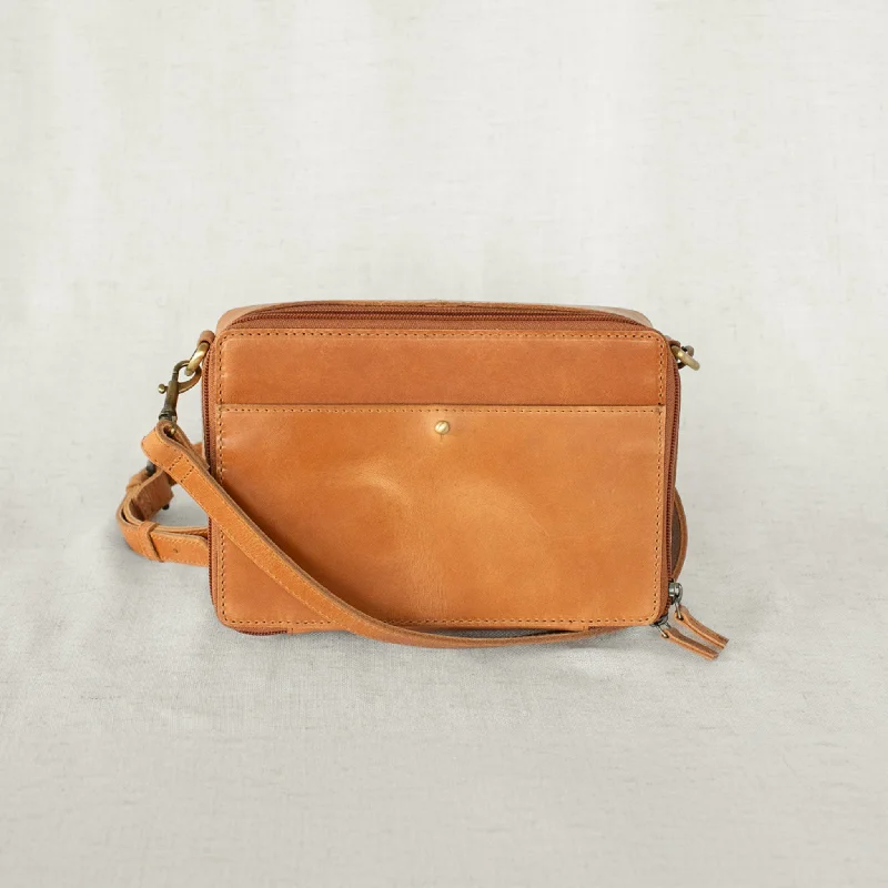 Premium calfskin crossbody bags for timeless luxury wear -Nomad Crossbody