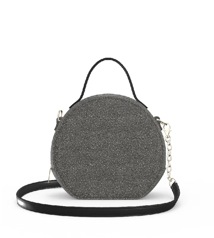 Matte black crossbody bags offering understated sleek design -Rondo Crossbody