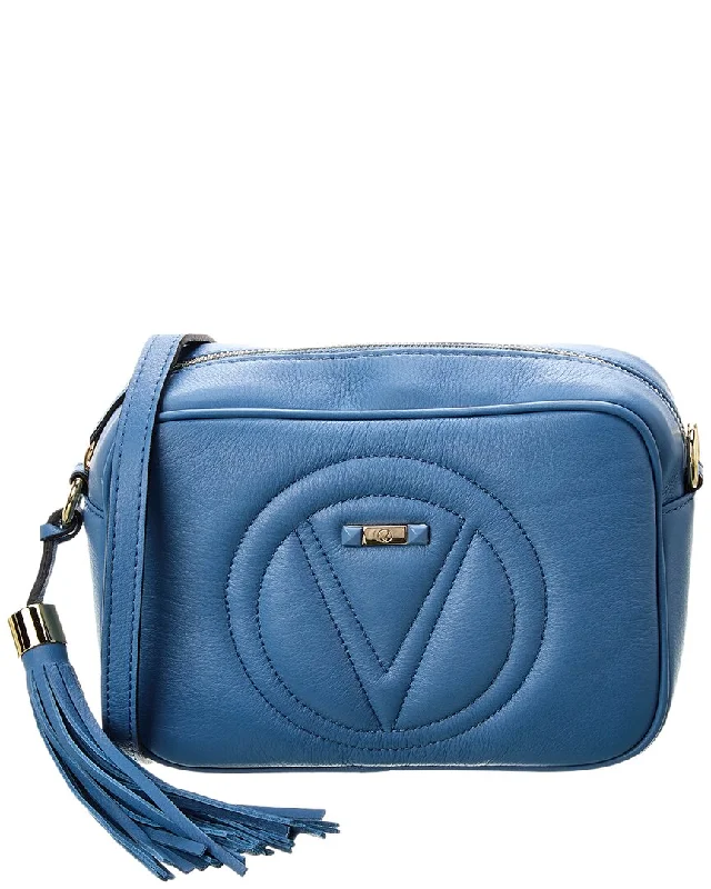 Oversized tote crossbody bags carrying all your essentials -Valentino by Mario Valentino Mia Signature Leather Crossbody