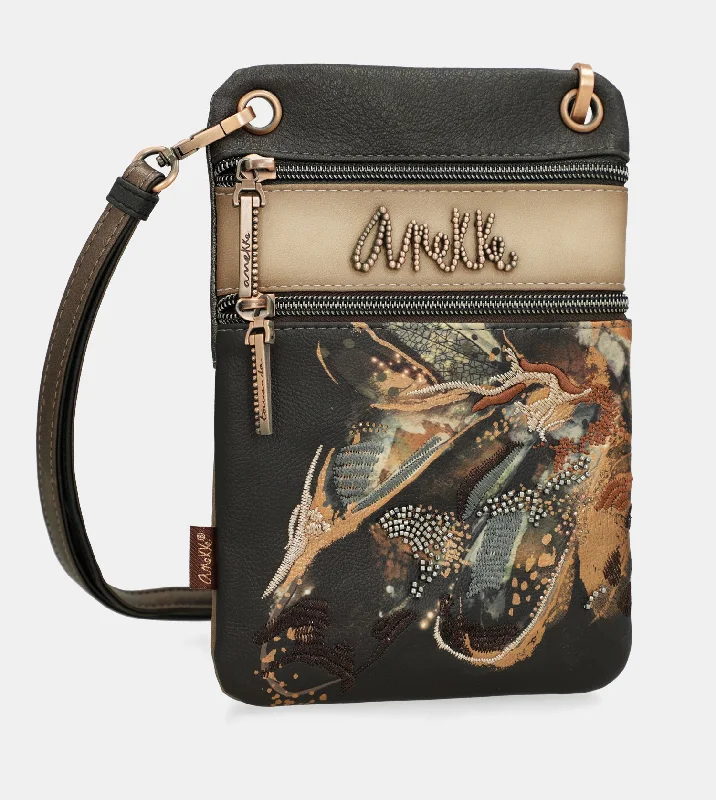 Heavy-duty canvas crossbody bags for tough daily use -Wings mini crossbody bag